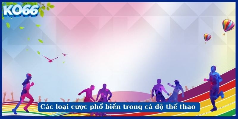 Các loại cược phổ biến trong cá độ thể thao 